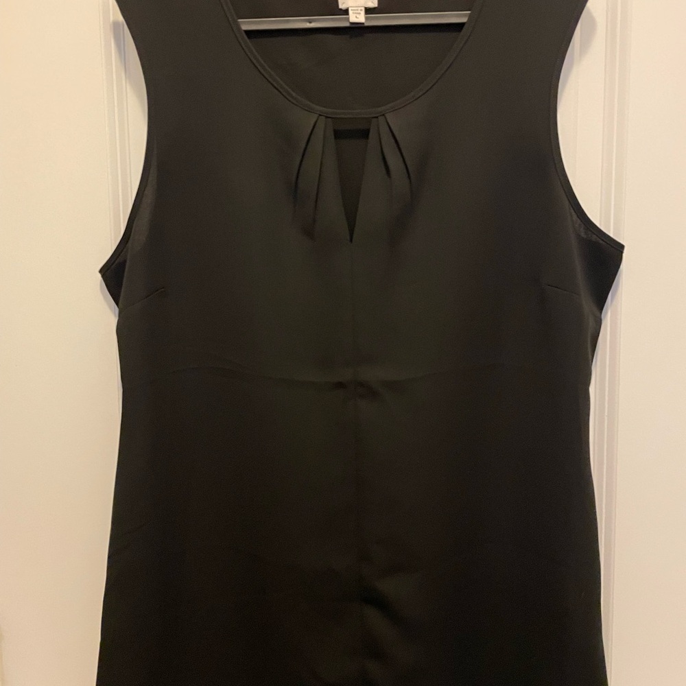 NIC+ZOE Black Sleeveless Blouse